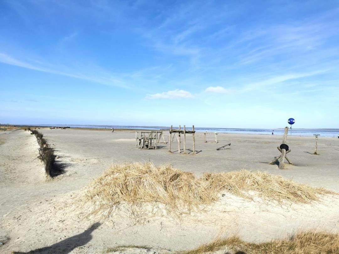 Schicke Ferienwohnung Julia An Der Nordsee Lutetsburg Exterior foto